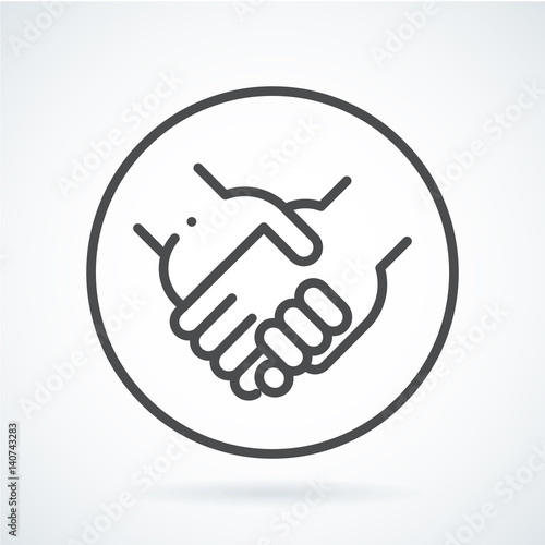 Black flat icon gesture hand of a human holding arm