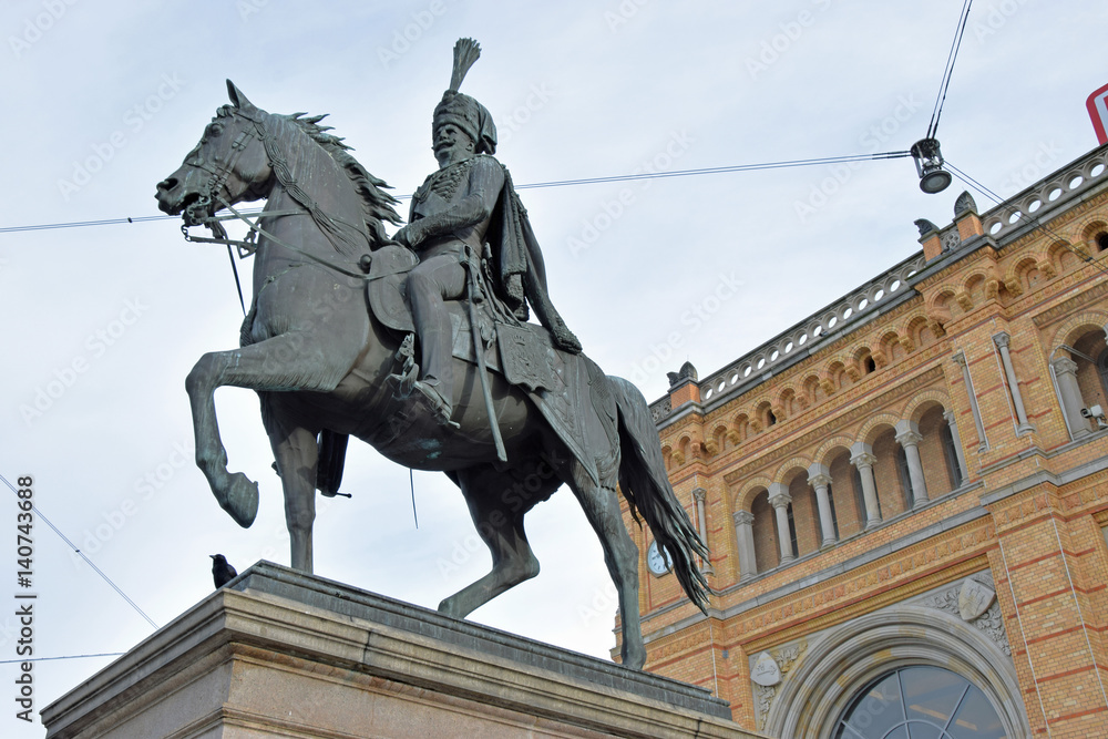 Obraz premium Ernst-August-Denkmal