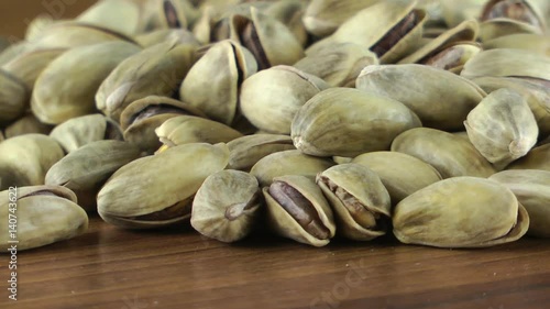 1920x1080 25 Fps. Very Nice Roasted Pistachio Turning 10 Video photo