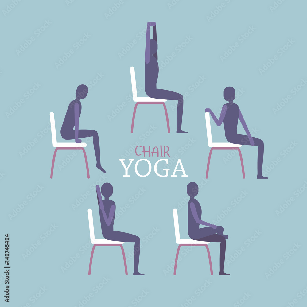 10 minute chair yoga for beginners & office desk stretches- Di Hickman | Chair  yoga, Yoga for beginners, Yoga for seniors
