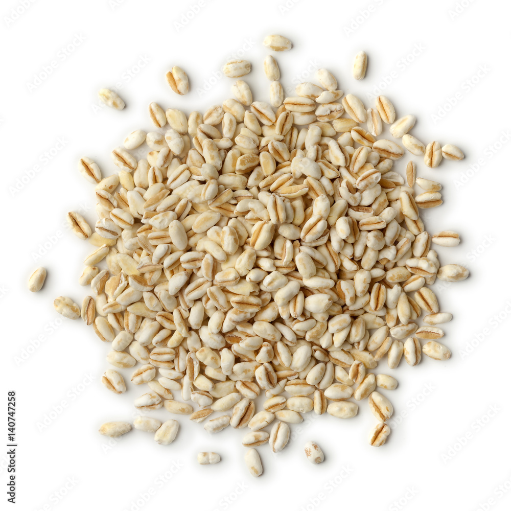 Obraz premium Heap of ebly seeds