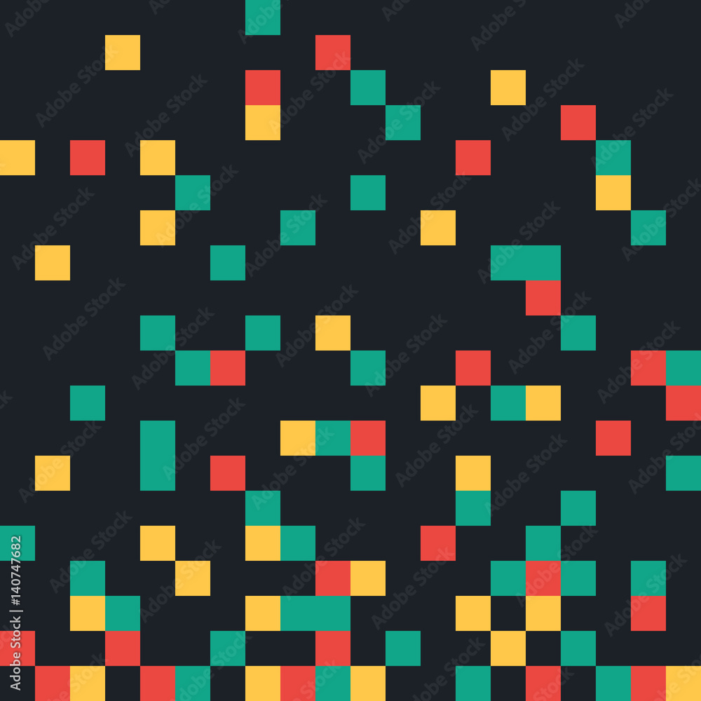 Fototapeta premium Abstract pixel background