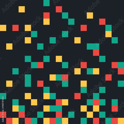 Abstract pixel background