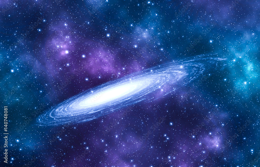 Spiral galaxy Spiral galaxy