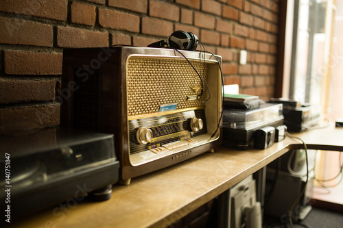 equipment of a radio station