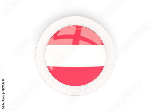 Free Download Round flag of austria with carbon frame - GFXLoad