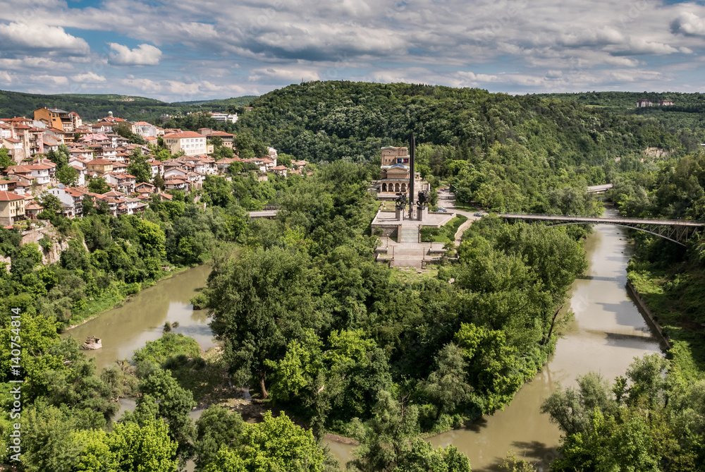 Landscape of Veliko Tarnovo