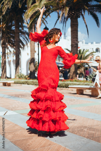Flamenco Dancer in Spain