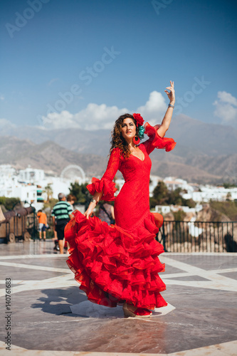 Flamenco Dancer in Spain