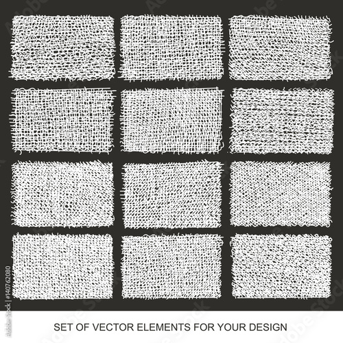 Collection of textures, brushes, graphics, design element. Hand-drawn. Abstract background. Modernistic Art.