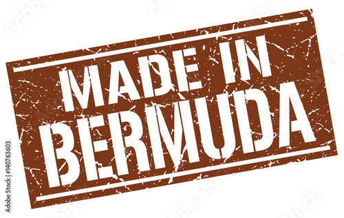 made in Bermuda stamp