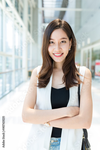 Free Download Young Asian woman portrait - GFXLoad