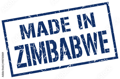 made in Zimbabwe stamp