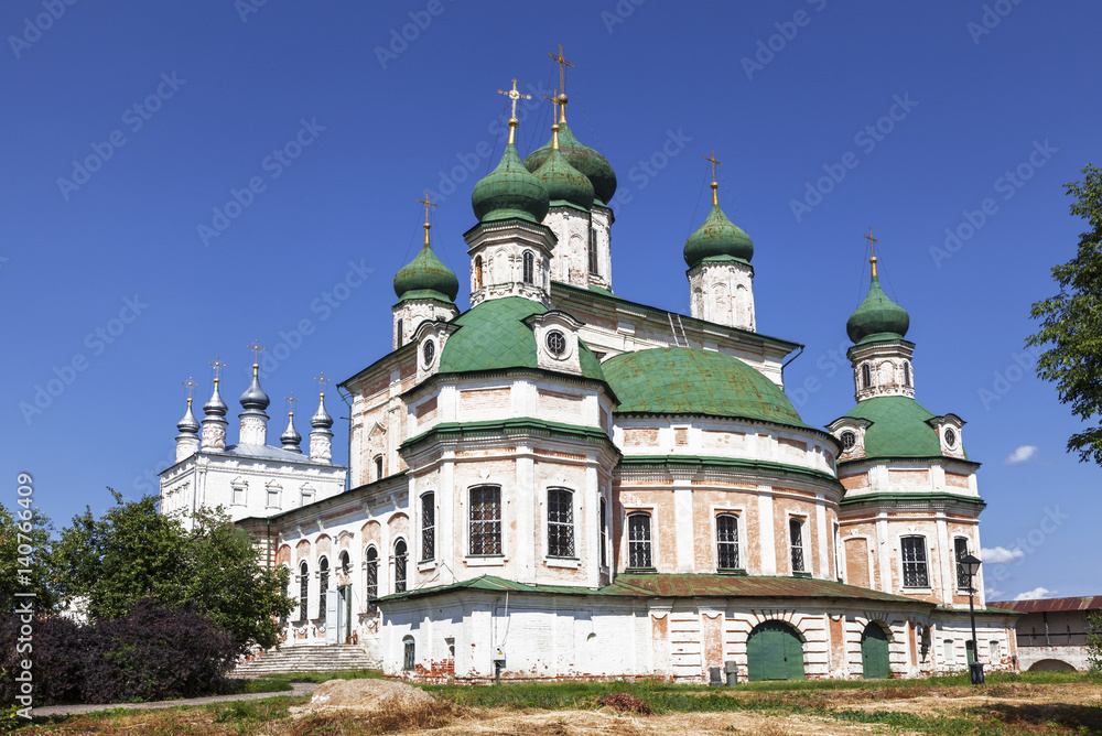 Pereslavl-Zalessky. The Assumption Goritsky Monastery. Assumption Cathedral, Yaroslavl region, Russia