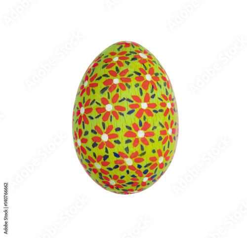 Grün Bemaltes Osterei