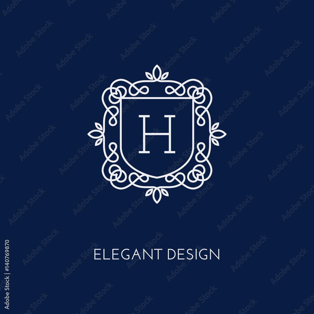 monogram design template monogram design template