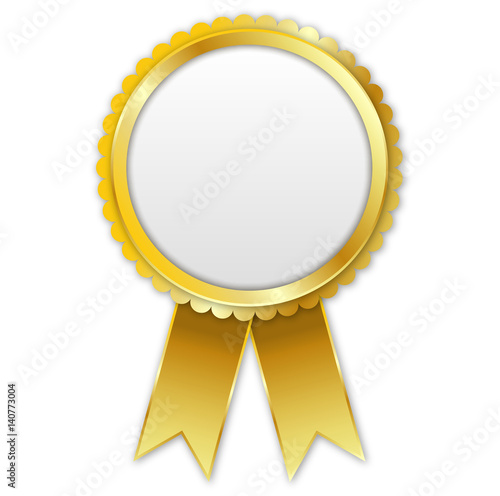 golden award badge