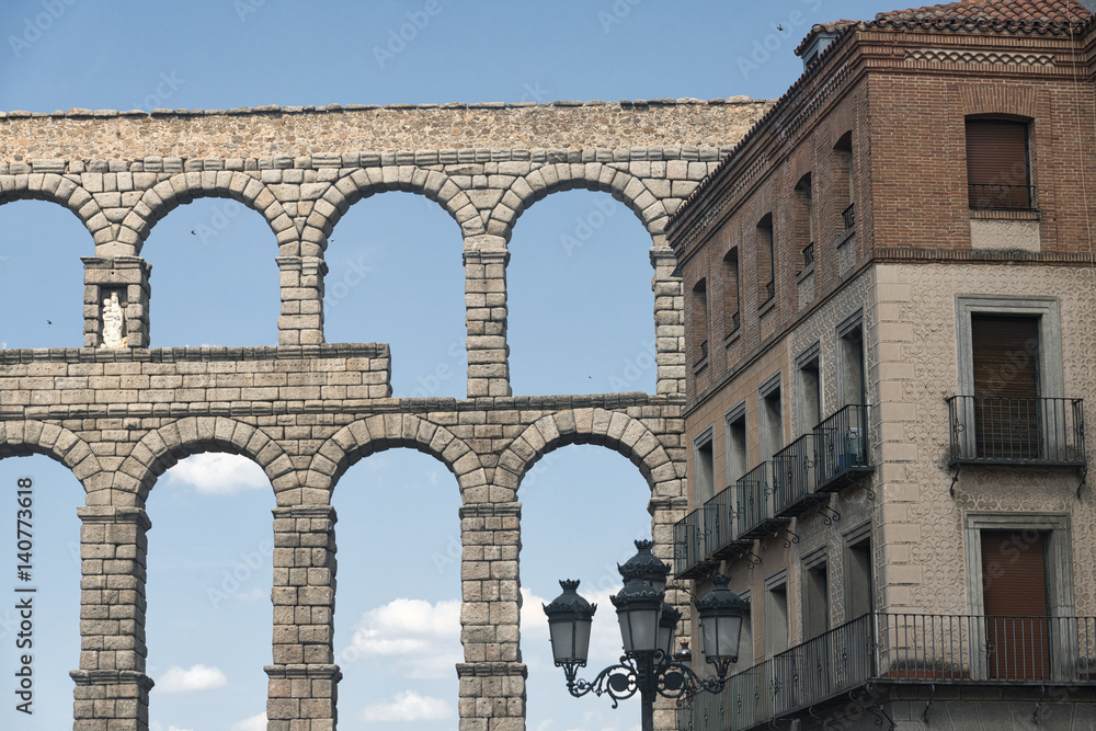 Segovia (Spain): Roman aqueduct
