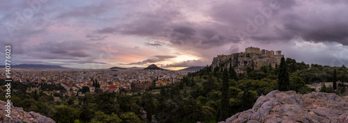 Athens Sunrise Panorama V