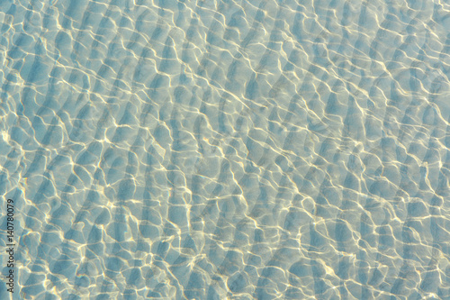 transparent sea water