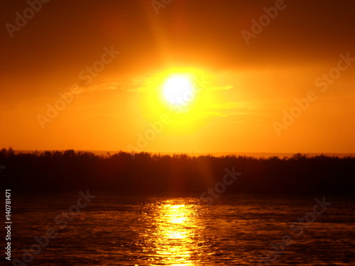 Закат над рекой Лена © stephanus_365