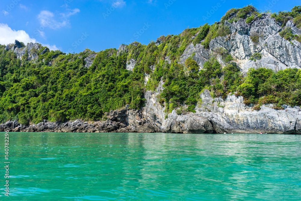 Boat trip in Khanom , Nakhon Sri Thammarat Province, Thailand