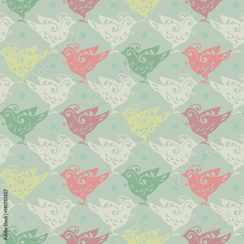 Abstract seamless pattern