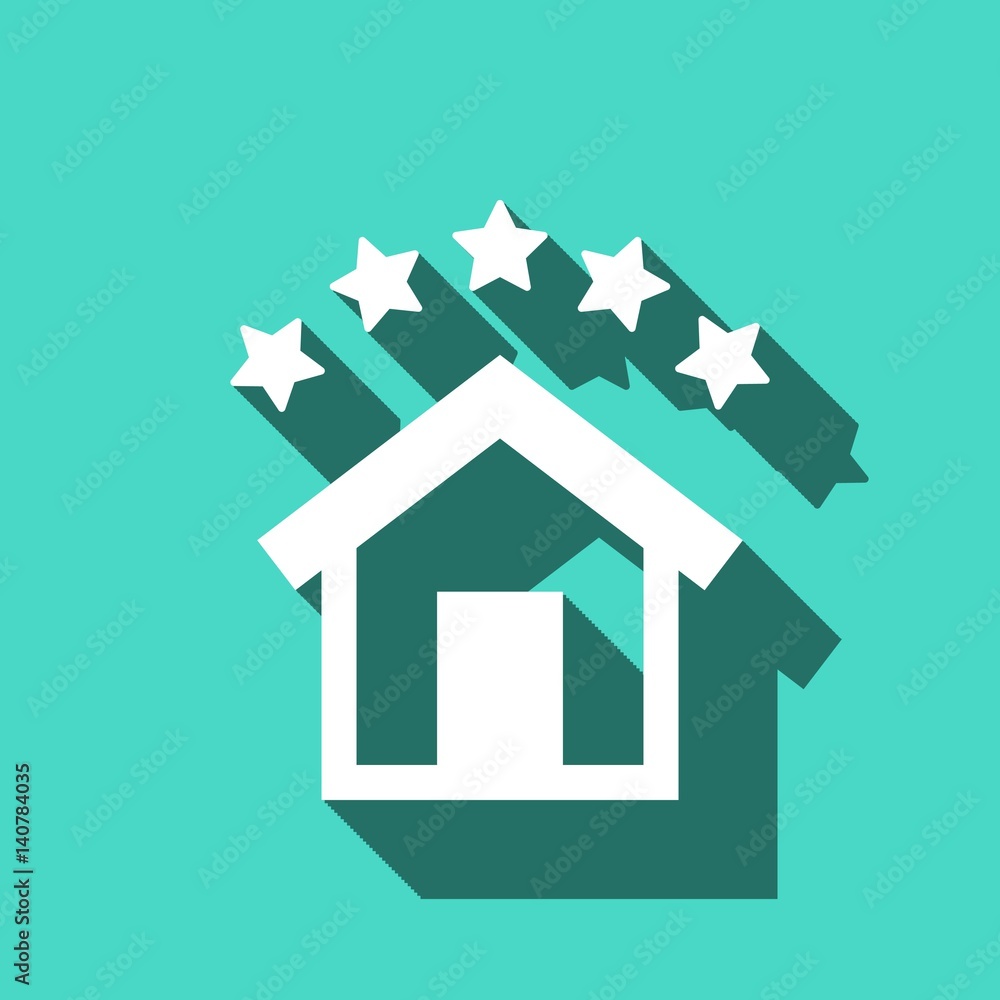 hotel icon stock vector illustration flat design hotel icon stock vector illustration flat design