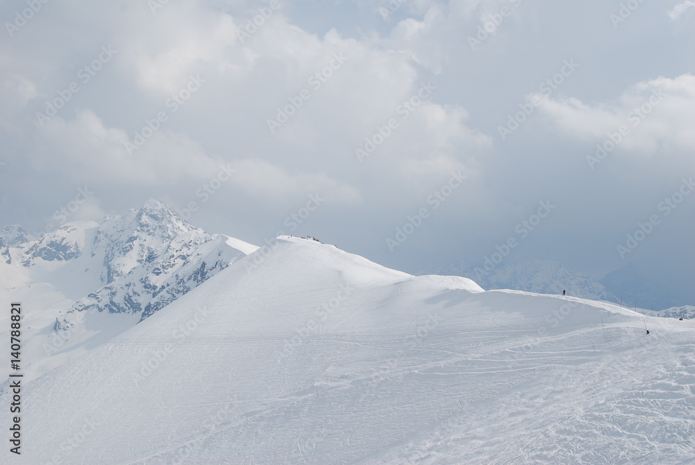 Tatry, widok z Kasprowego.