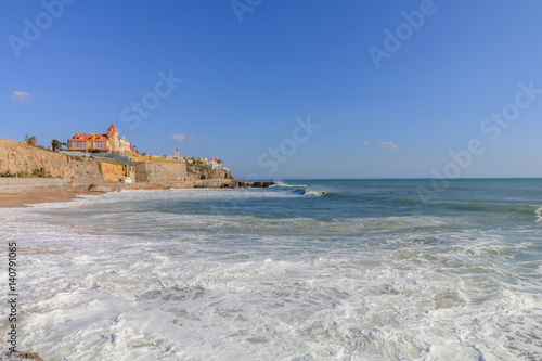 Vista da Praia da Poça no Estoril