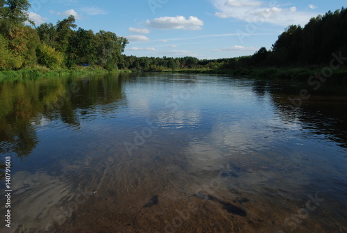 Spalski Park Krajobrazowy, Rzeka Pilica.