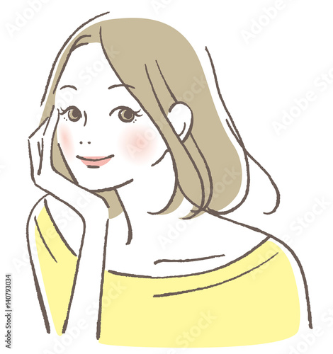 微笑む女性