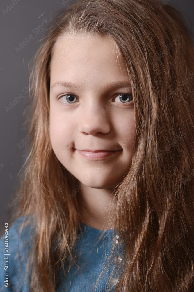 smiling girl portrait smiling girl portrait