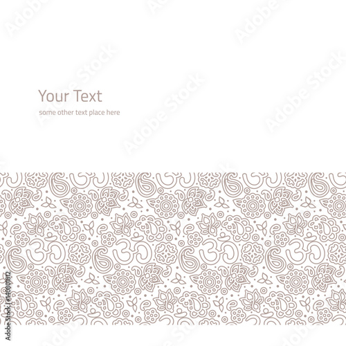 Vector ornate background