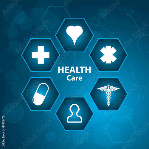 Abstract medical background .