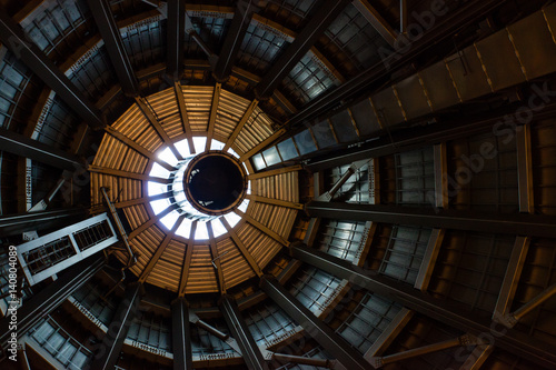 Looking up at architecture