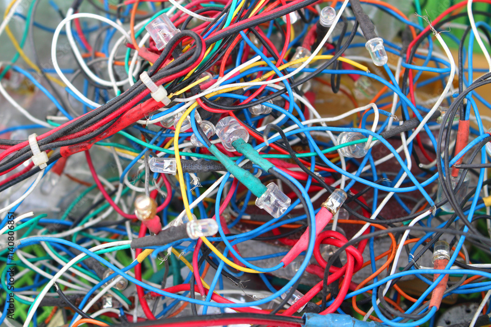 wires background wires background