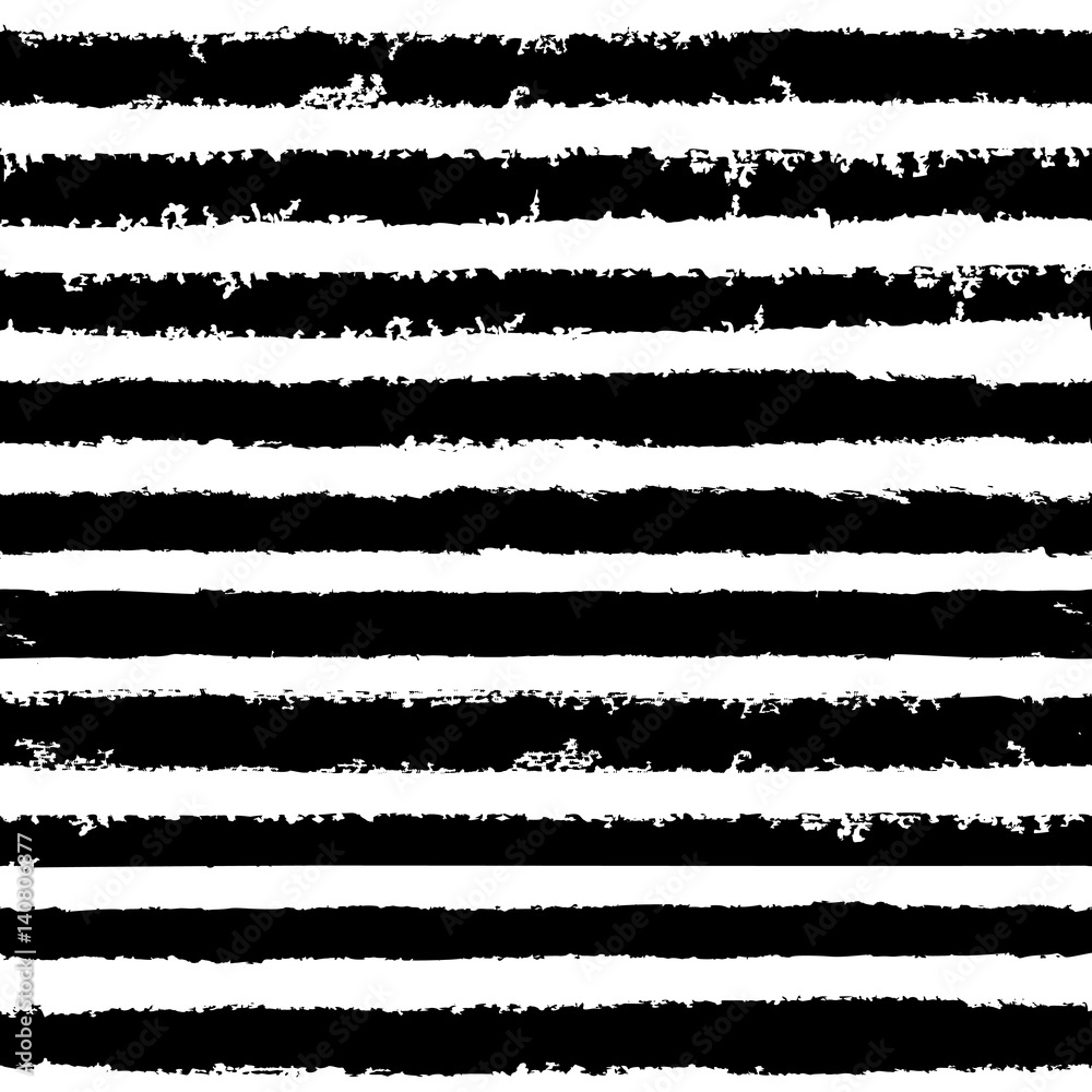 Hand drawn black ink abstract striped seamless pattern. Vector grunge texture. Monochrome paint brush smears on white background. Hand drawn black ink abstract striped seamless pattern. Vector grunge texture. Monochrome paint brush smears on white background.