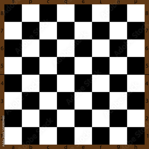 Vector modern chess board background design. Eps10.