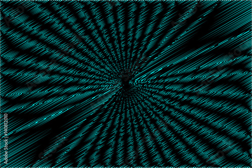 Abstract vector striped background - scribble, doodles - Vector background