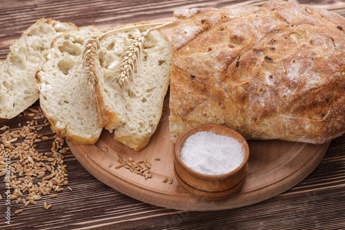 Fresh homemade bread