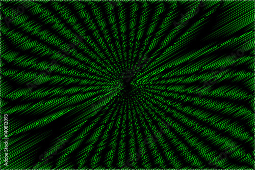 Abstract vector striped background - scribble, doodles - Vector background