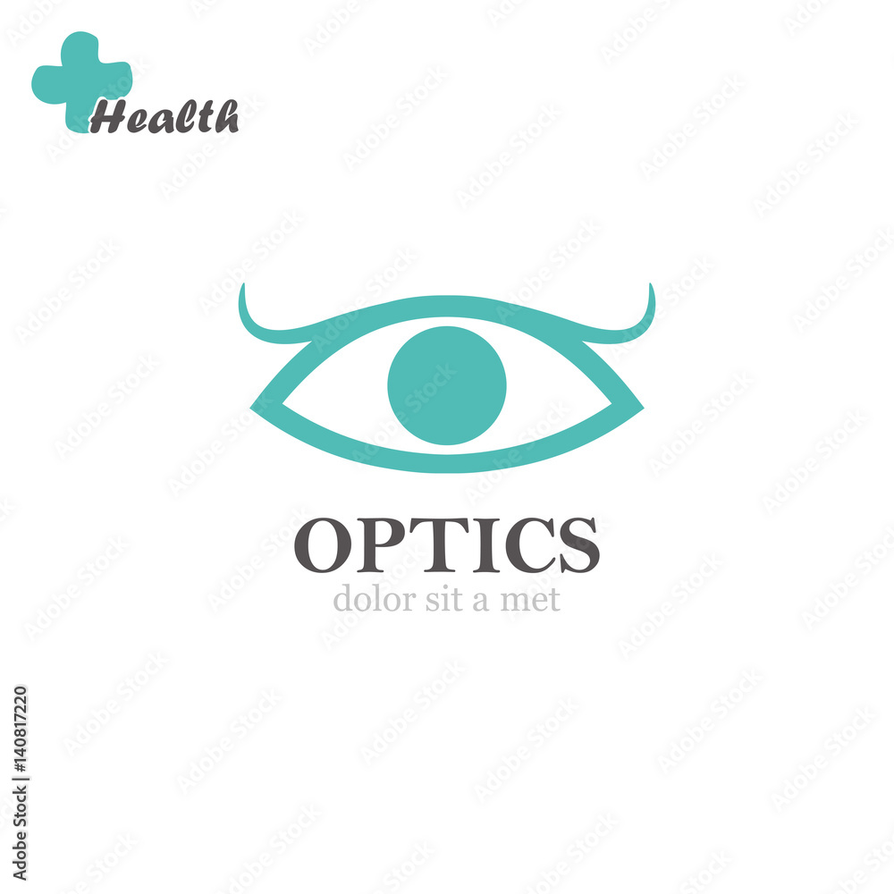 Optics logo design vector template Optics logo design vector template