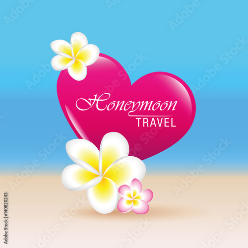 honeymoon travel herz und blumen