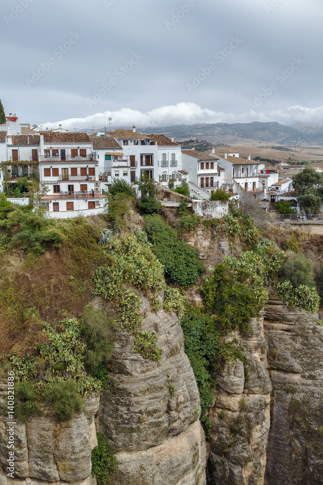 canyon in Ronda, Spain