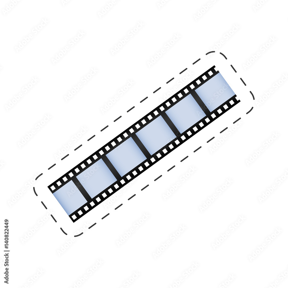 film strip roll movie image vector illustration eps 10 film strip roll movie image vector illustration eps 10