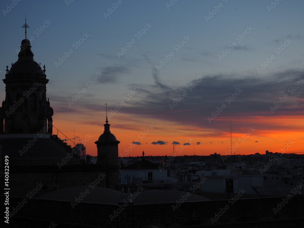 Seville Sunset