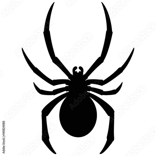Black Widow Silhouette