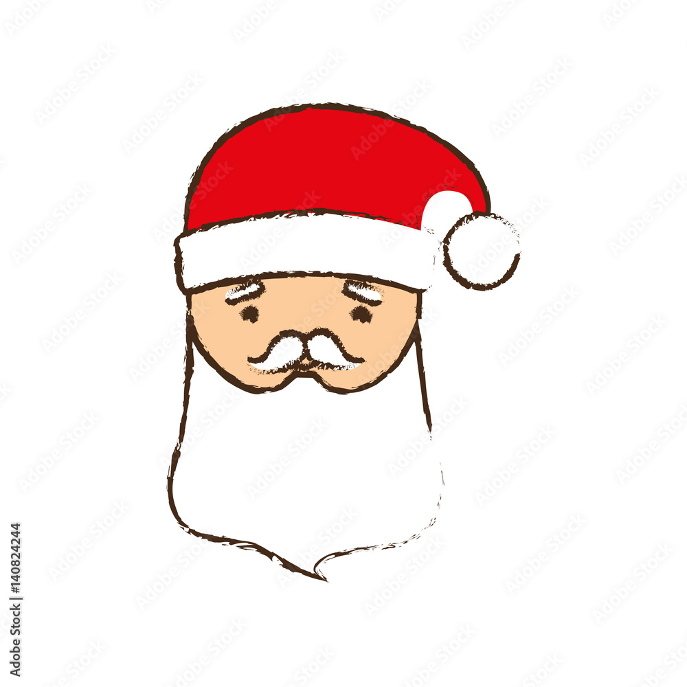 face santa merry christmas image vector illustration eps 10 face santa merry christmas image vector illustration eps 10
