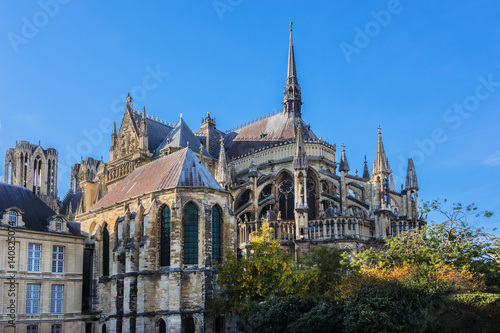 Notre-Dame de Reims cathedral (Our Lady of Reims, 1275). France.